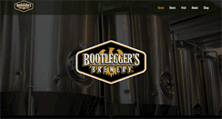 Desktop Screenshot of bootleggersbrewery.com